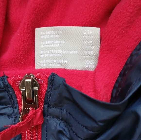 Columbia‎ Blue and Red Hooded Jacket - Picture 4 of 9